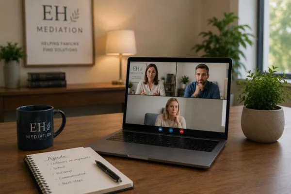 child access mediation Scunthorpe online meeting.
